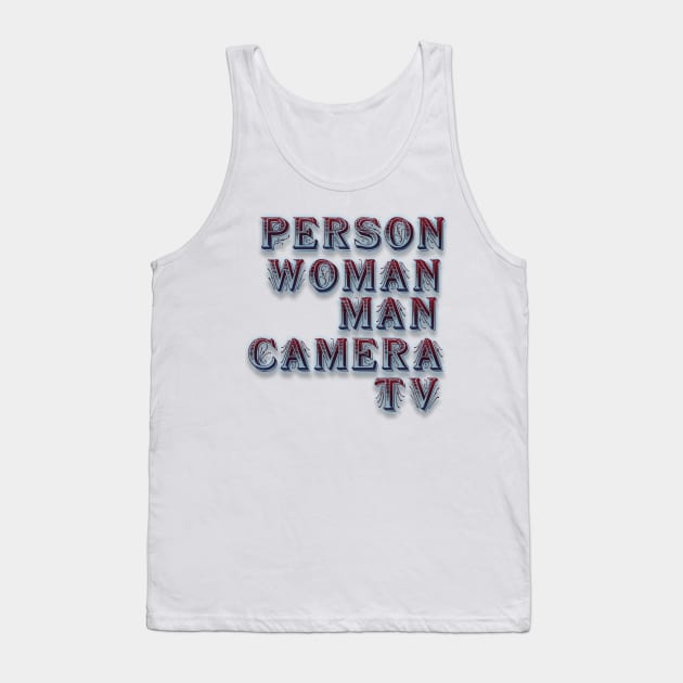 person woman man camera tv Tank Top by D_creations